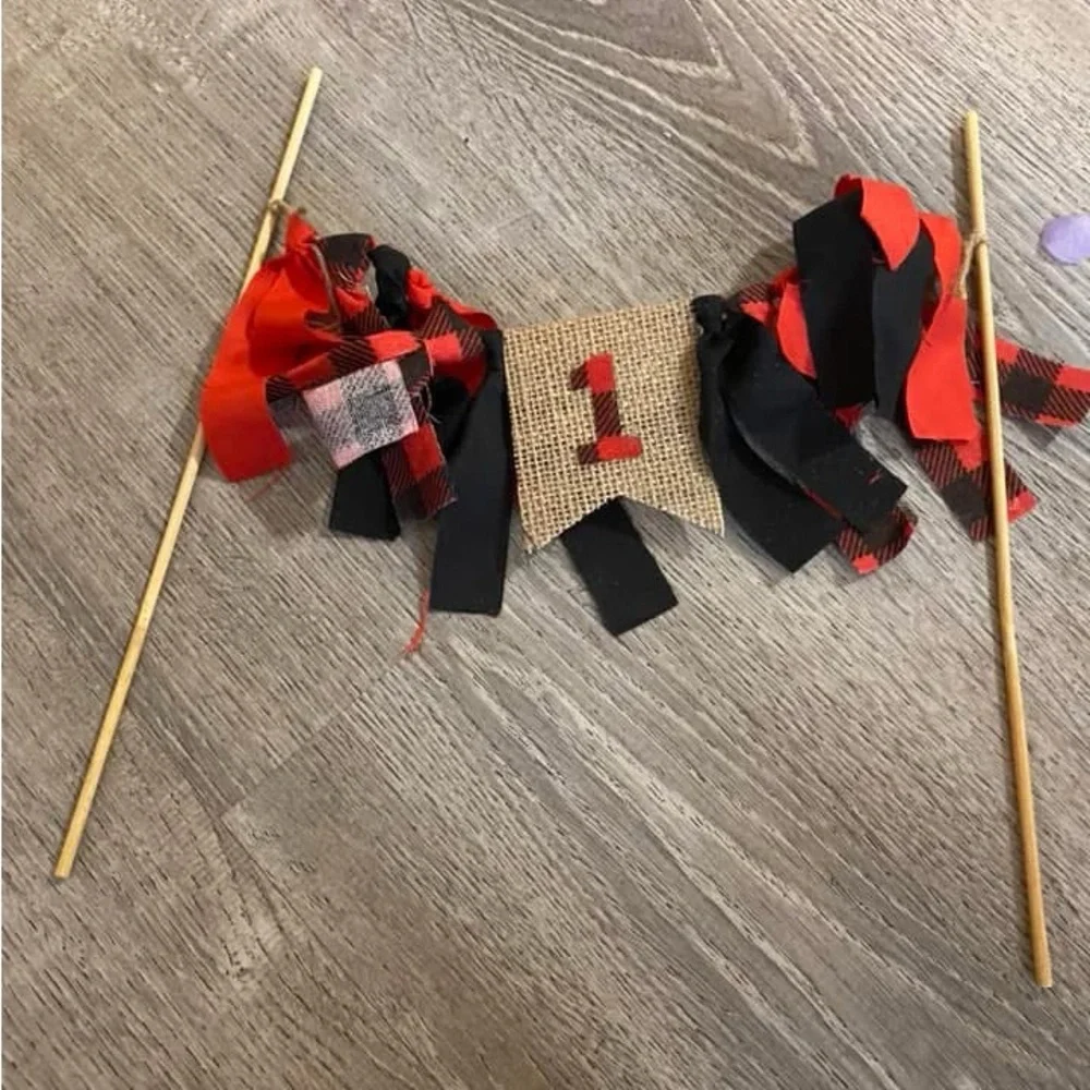 First Birthday Lumberjack/ Woodlands Party Decorations